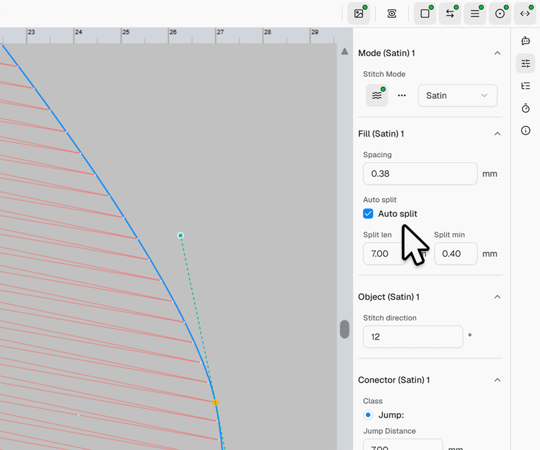 Edit and refine any embroidery file.